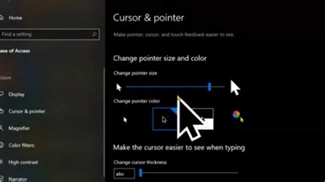 Computer How To Change Mouse Pointer Size And Colour In Windows YouTube