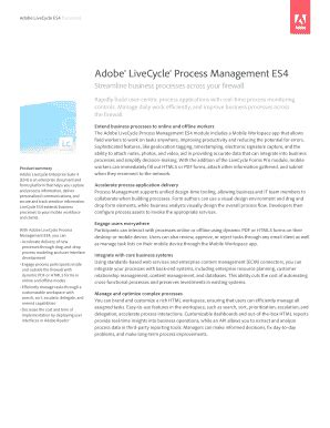 Fillable Online Adobe LiveCycle Process Management ES4 Fax Email Print