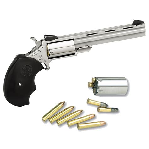 Naa Mini Master Target Single Action 22lrm Conversion 4 Barrel