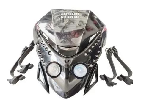 Faro Naked Universal Led Direccional Moto Enduro Pulsar Fz Env O Gratis