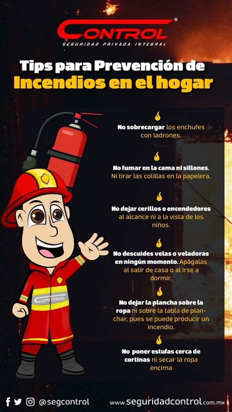 Tips Para Prevenir Un Incendio En El Hogar Higiene Y Seguridad