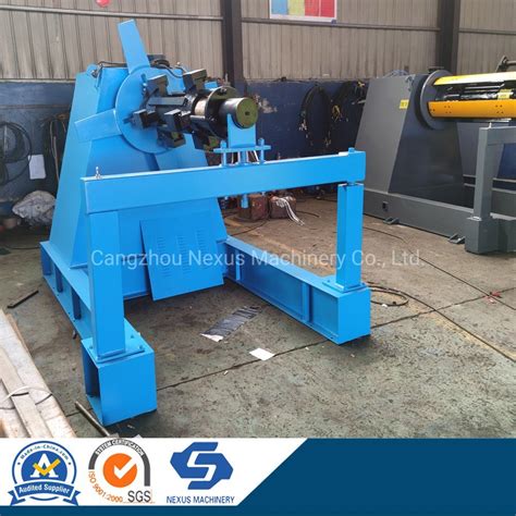 T T T Hydraulic Uncoiler Decoiler For Metal Coils From Nexus Machinery