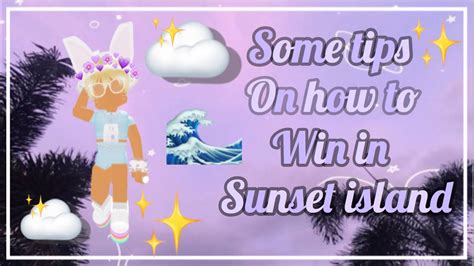 Tips On How To Win In Sunset Island Royale High Youtube