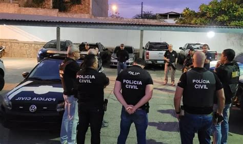 Operação da Polícia Civil cumpre mandados contra criminosos no interior