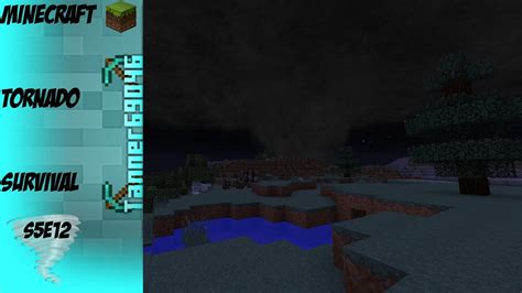 Minecraft Tornado Survival Localized Weather Mod S E F Youtube