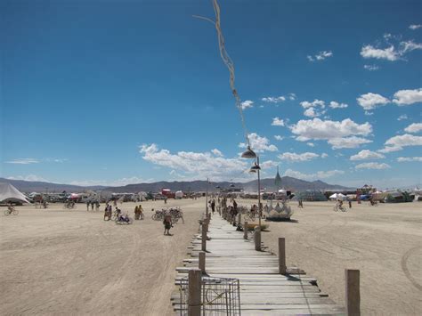 Burning Man Festival In Nevada Desert