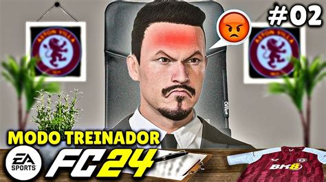 JÁ ESTOU PASSANDO RAIVA O NOVO FIFA MODO CARREIRA TREINADOR EA