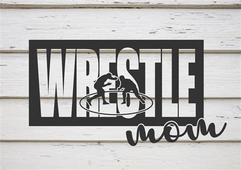 Wrestle Mom Svg Wrestling Svg Wrestlers Svg Male Wrestlers Etsy