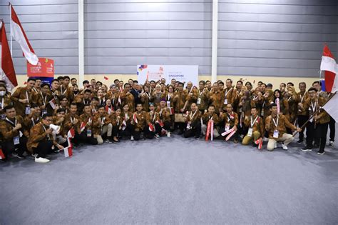 Menaker Harap Indonesia Juara Umum Dalam WorldSkills ASEAN Di Singapura