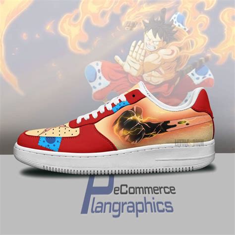 One Piece Monkey D Luffy Air Force 1 Shoes Plangraphics