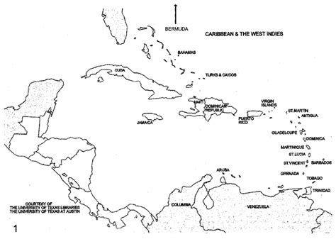 West Indies Map