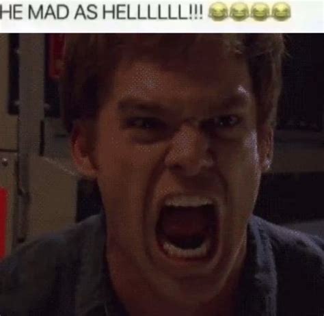 He Mad As Helllll In 2024 Dexter Morgan Dexter Morgan Funny