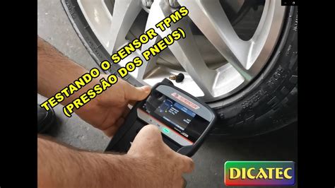 Sensor TPMS Procedimento e teste do sensor de pressão dos pneus YouTube