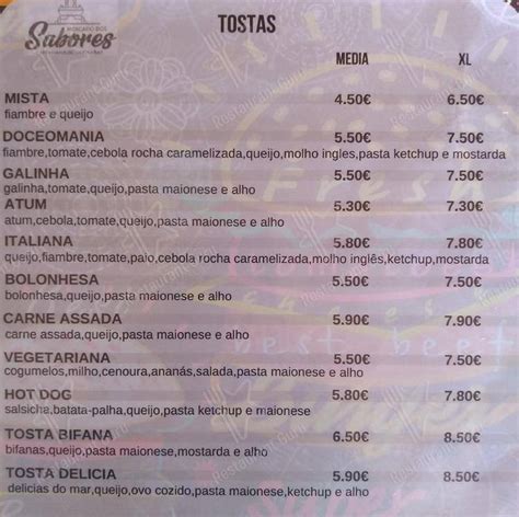 Menu Em Mercado Dos Sabores Restaurante Loul