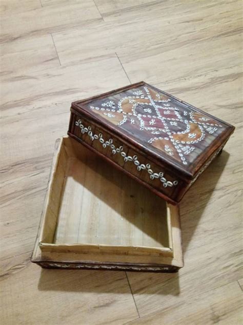 Indonesian Sasak Lontar Boxes Storage Boxes Indigenous Art Etsy