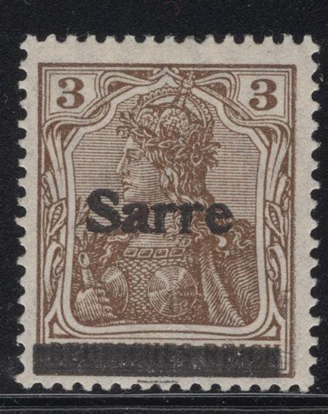 Saar Var Michel Ii F Vf R Schneider Stamps