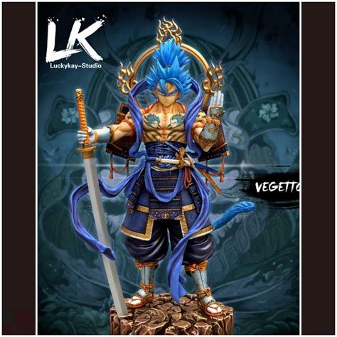 Stock Samurai Vegetto Resin Statue By Lk Studio Luckykay Dbs