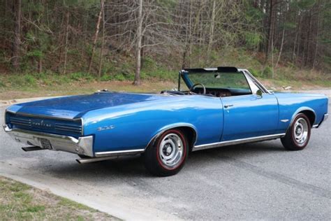 Pontiac Gto Convertible Blue Blk Wht Top V Automatic Exc Cond In