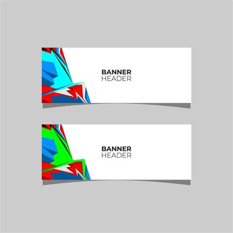 Modern header banner vector design 28184022 Vector Art at Vecteezy