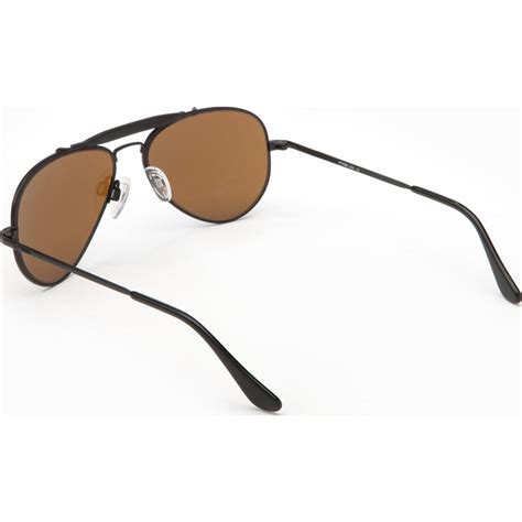 Randolph Sportsman Black Sunglasses Tan Polarized Skull – Sportique