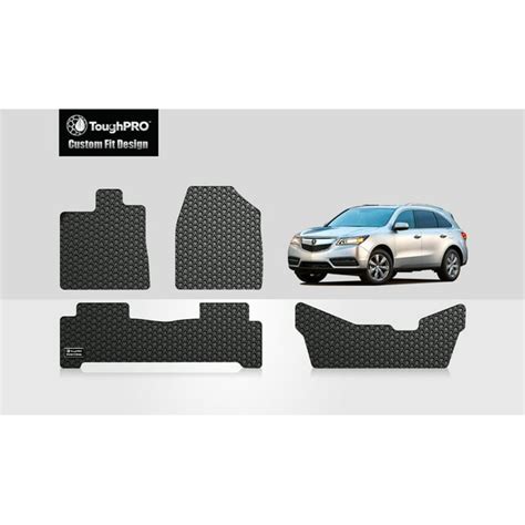 Toughpro Front 2nd And 3rd Row Mats Compatible With Acura Mdx All Weather Heavy Duty Made In