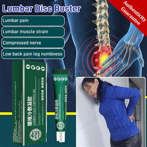 Lumbar Cold Compress Gel Disc Herniation Muscle Strain Joint Sciatic