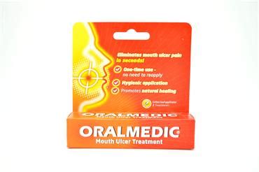 Oralmedic Mouth Ulcer Treatment Inish Pharmacy Ireland