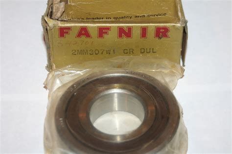 Pair Fafnir Mm Wi Cr Dul Super Precision Bearing Mm Widul