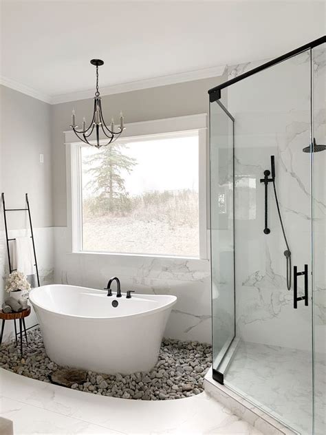 Rock Surround Tub Stone Around Freestanding Tub Bathtub Surrounded By