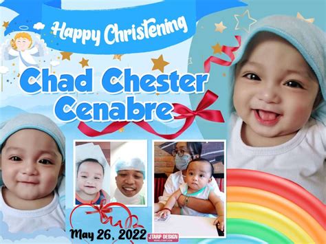 4x3 Happy Christening Chad Chester Cenabre