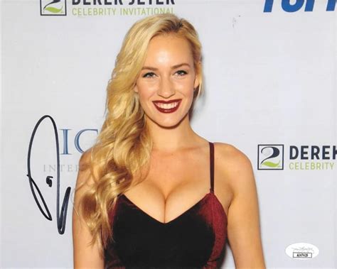 PAIGE SPIRANAC LPGA Golf Signed Hot 8x10 Photo Autographed 9 JSA Certified 58 37 PicClick UK