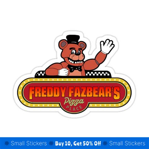 Five Nights At Freddy S Movie Sign Sticker For Sale By Plathe