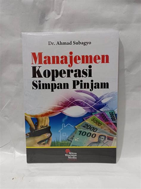 Buku Manajemen Koperasi Simpan Pinjam By Dr Ahmad Subagyo Lazada