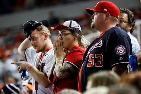 Baseball Fans In Stands
