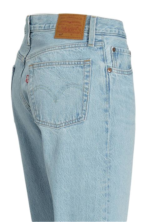 Levis 501 Crop High Waist Straight Fit Jeans Luxor Wehkamp