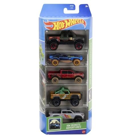 Hot Wheels HW Remote Adventures Pack Toyota Tundra Toyota Tacoma RAM Rebel Custom