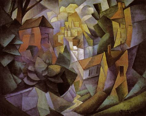 Jean Metzinger Jean Metzinger Paysage Cubiste Le Village Le