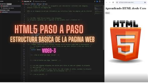 Aprende HTML Desde Cero Estructura Basica De La Pagina Web Curso