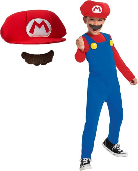 Disguise Offizielles Nintendo Super Mario Kostüm Mario Kart Kostüm