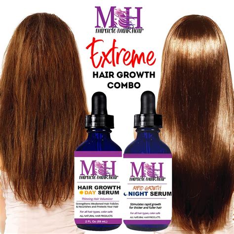 Miracle Mink Hair Extreme Hair Growth Combo Etsy