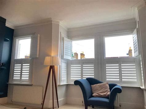 Bay Window Shutters Free Installation London Interior Shutters