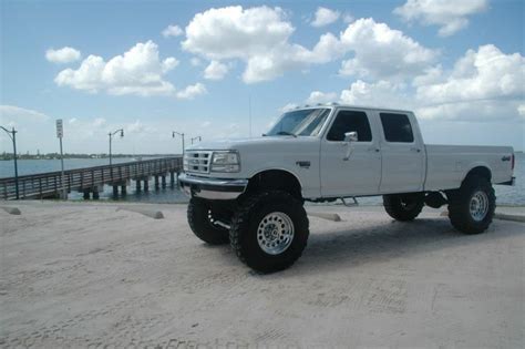 My Dream LIFTED Truck 1992 1998 Ford F 350 Crew Cab Long Bed 7 3L