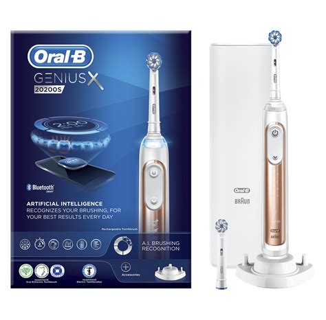 Oral B Elektryczna Szczoteczka Do Z B W Genius X S Rosegold