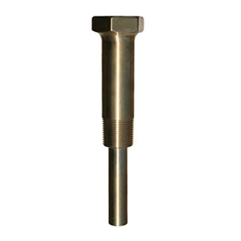 Trerice Brass Thermowell Inch Npt Connection Inch Stem