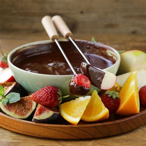 Easy Creamy Chocolate Fondue Recipe | Montana Happy