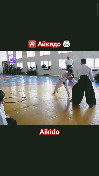 Техника Айкидо! - YouTube