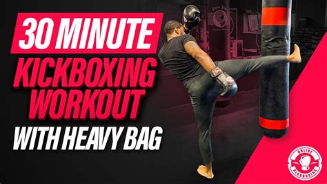 Intense Min Kickboxing Hiit Heavy Bag Workout For Ultimate Fat