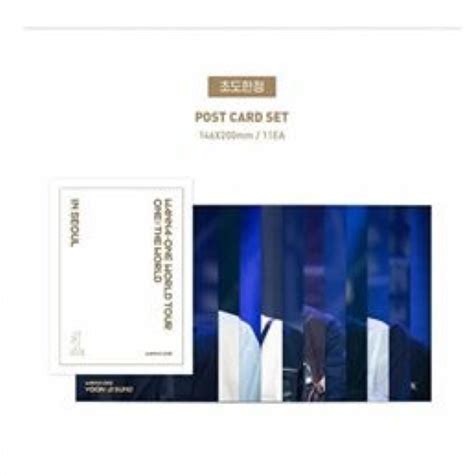 Wanna One World Tour One World In Seoul 藍光dvd 拆售 蝦皮購物