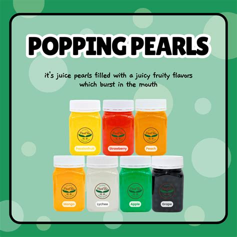 Popping Pearls Pearl Tea