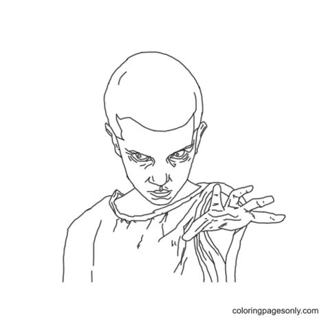 Stranger Things Coloring Pages Printable For Free Download